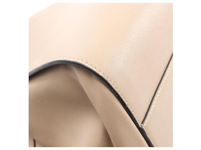 Borsa a mano in pelle Loewe Hammock Small 2-Way Beige - vista 8
