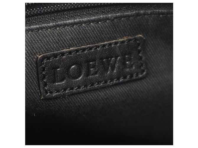 Borsa a Spalla Loewe Anagram Marrone Blu - vista 4