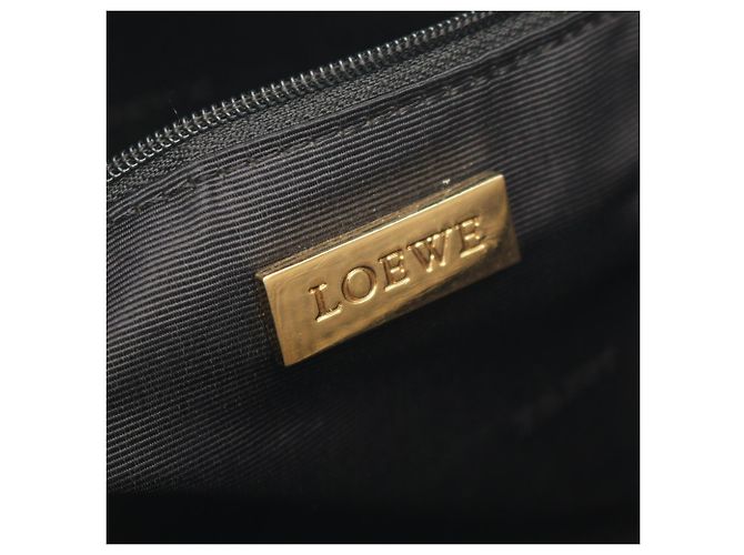 Borsa Loewe Amazona Fusta Marrone - vista 4