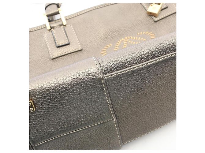 Borsa Loewe Amazona Fusta Marrone - vista 8