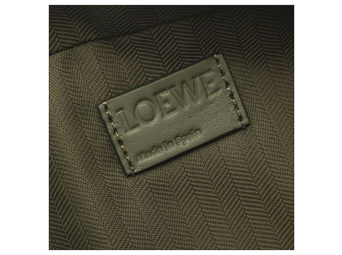 Borsa a tracolla Loewe Khaki Camera Bag Cachi - vista 4