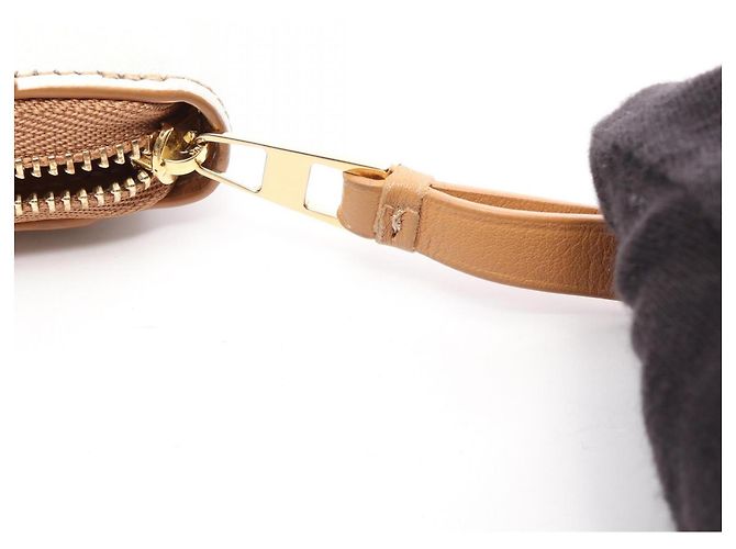 Cartera Loewe Puzzle Zip-Around Castaño Beige Crudo - vista 10