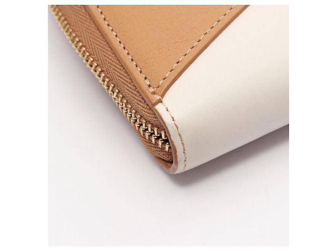 Cartera Loewe Puzzle Zip-Around Castaño Beige Crudo - vista 11