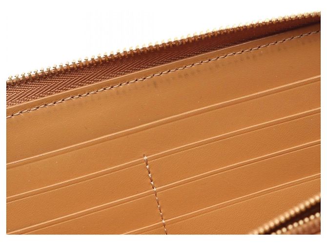 Cartera Loewe Puzzle Zip-Around Castaño Beige Crudo - vista 5