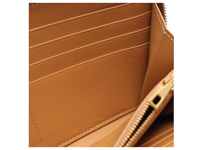 Cartera Loewe Puzzle Zip-Around Castaño Beige Crudo - vista 6