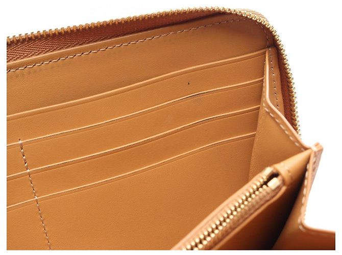 Cartera Loewe Puzzle Zip-Around Castaño Beige Crudo - vista 7