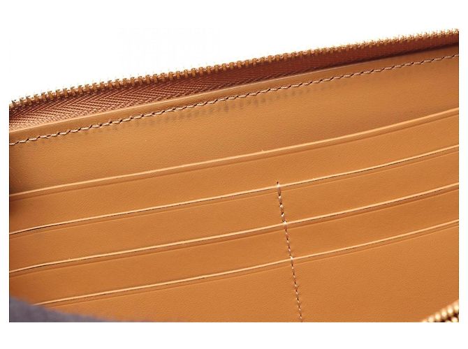 Cartera Loewe Puzzle Zip-Around Castaño Beige Crudo - vista 8