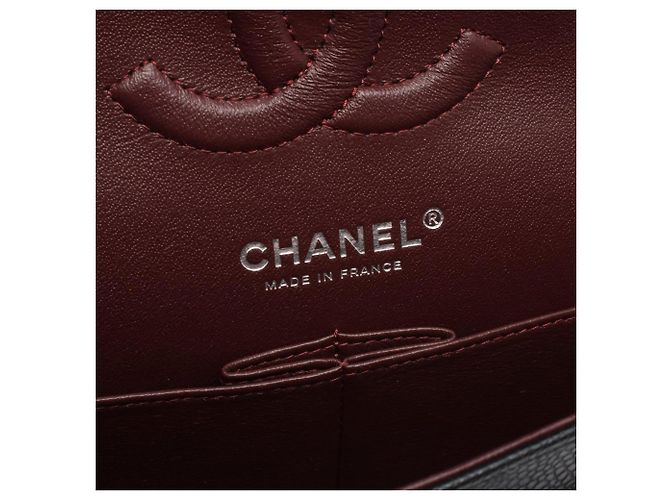 Borsa a tracolla Chanel Matelassé Double Flap Nero - vista 4