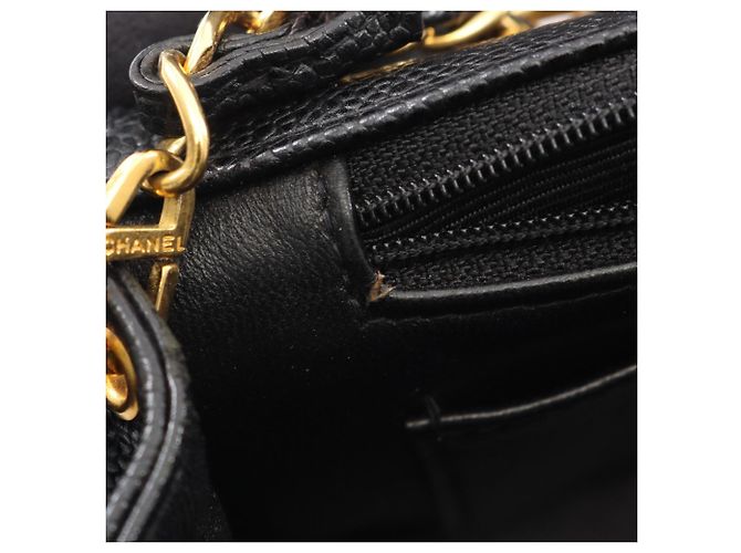 Borsa a Spalla Chanel Matelassé Diana Flap Nero - vista 6