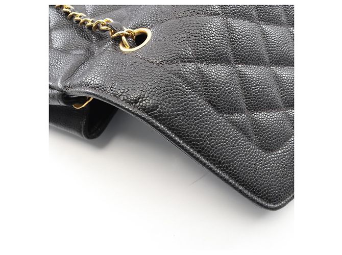 Borsa a Spalla Chanel Matelassé Diana Flap Nero - vista 8