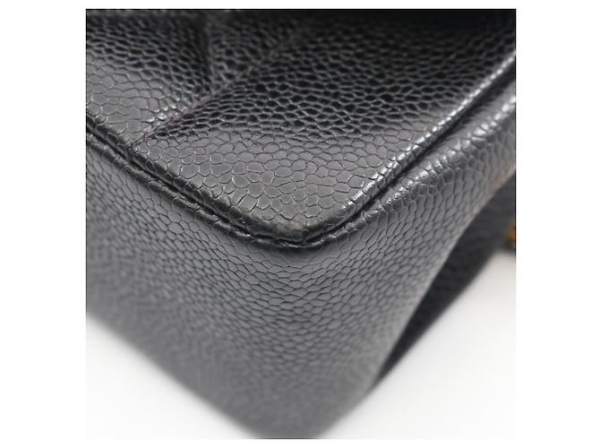 Borsa a Spalla Chanel Matelassé Diana Flap Nero - vista 9