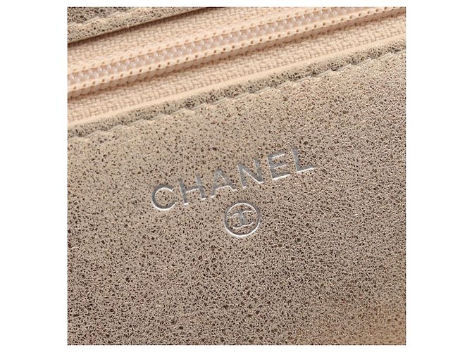 Borsa a Spalla Chanel Matelassé in Pelle Oro D'oro - vista 4