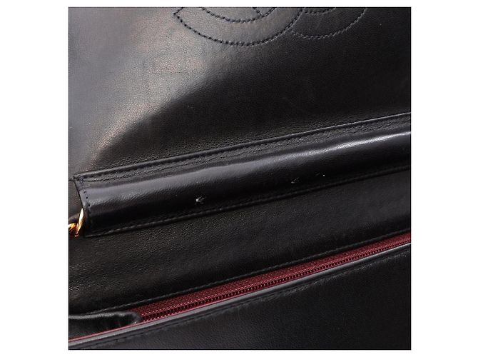 Timeless Borsa a tracolla Chanel Matelassé Full Flap Nero - vista 11