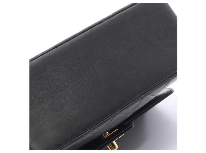 Borsa Chanel Mini Matelassé Top Handle Nero - vista 10