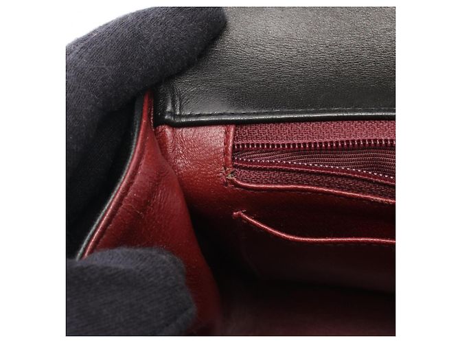 Borsa Chanel Mini Matelassé Top Handle Nero - vista 6