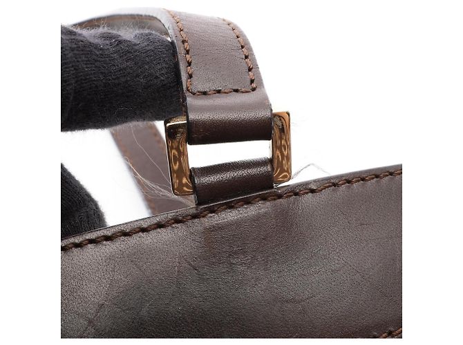 Céline Bolso Celine C Macadam marrón Castaño - vista 11