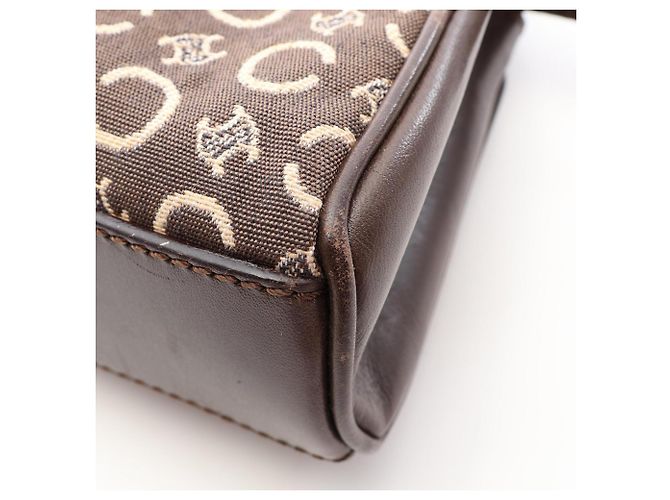 Céline Bolso Celine C Macadam marrón Castaño - vista 6