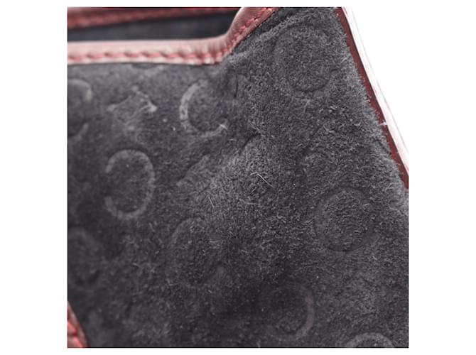 Céline Borsa Celine C Macadam Nero Bordò - vista 5