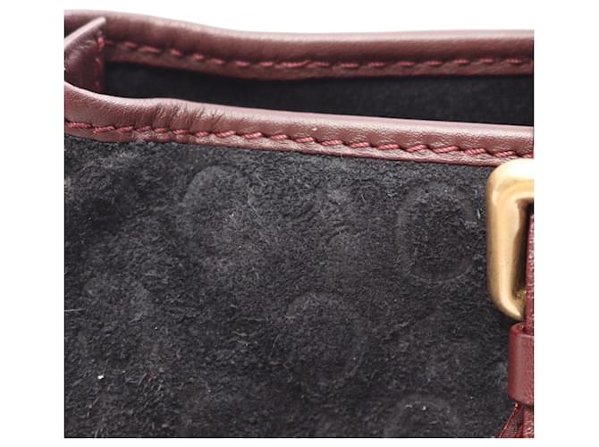 Céline Borsa Celine C Macadam Nero Bordò - vista 6