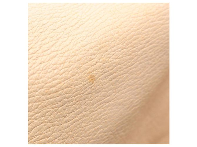 Céline Borsa a tracolla in pelle beige Celine - vista 8