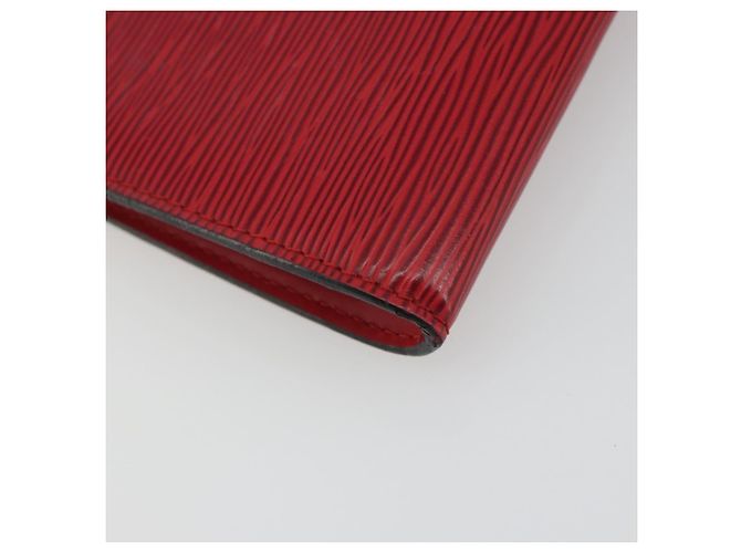 LOUIS VUITTON Epi Pochette Accessoires Pochette Rossa M52947 LV Auth 187691 Rosso - vista 16