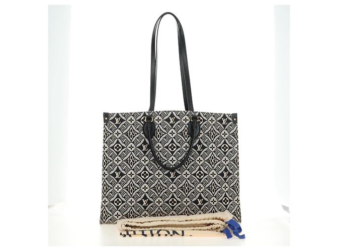 LOUIS VUITTON Monogram Jaguar On The Go GM Bag Black M57207 LV Auth 186669SAM Noir - vue 25