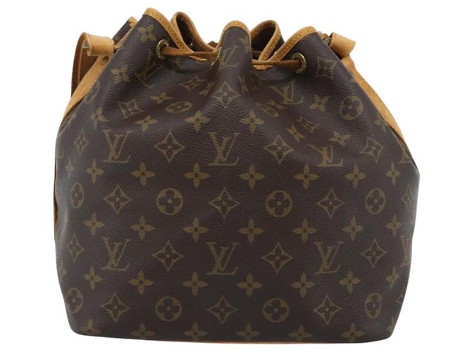 LOUIS VUITTON Borsa a tracolla Monogram Petit Noe M42226 LV Auth 188092 Monogramma - vista 2