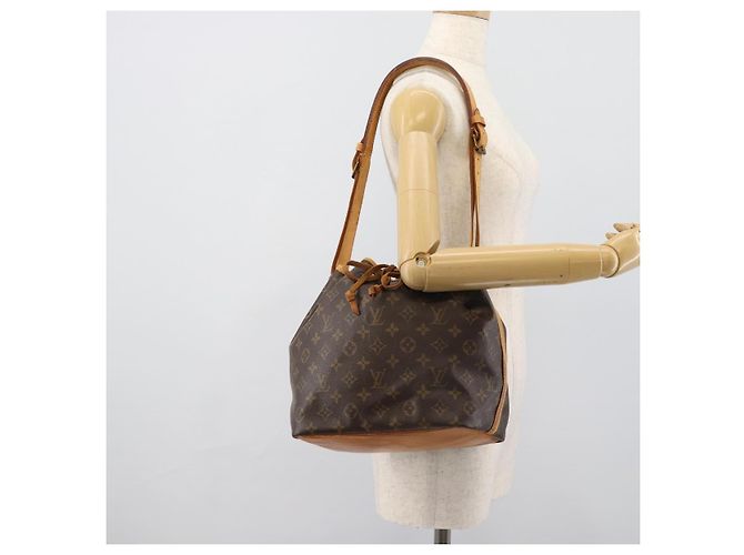 LOUIS VUITTON Borsa a tracolla Monogram Petit Noe M42226 LV Auth 188092 Monogramma - vista 20