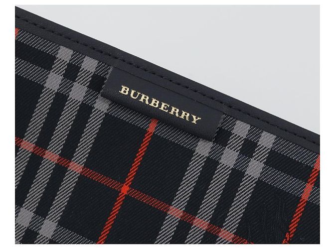 BURBERRY Nova Check Day Planner Cover Canvas Navy Auth 189993A Navy blue - view 12