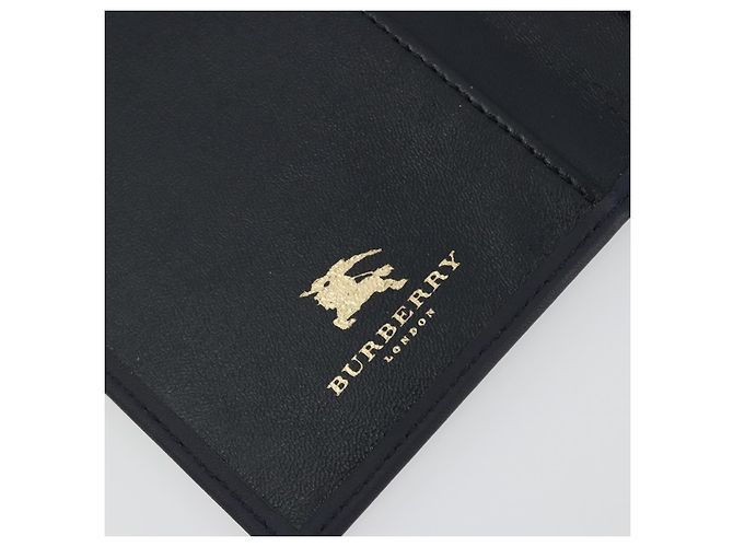 BURBERRY Nova Check Day Planner Cover Canvas Navy Auth 189993A Navy blue - view 16