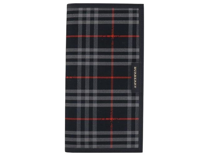 BURBERRY Nova Check Day Planner Cover Canvas Navy Auth 189993A Navy blue - view 2