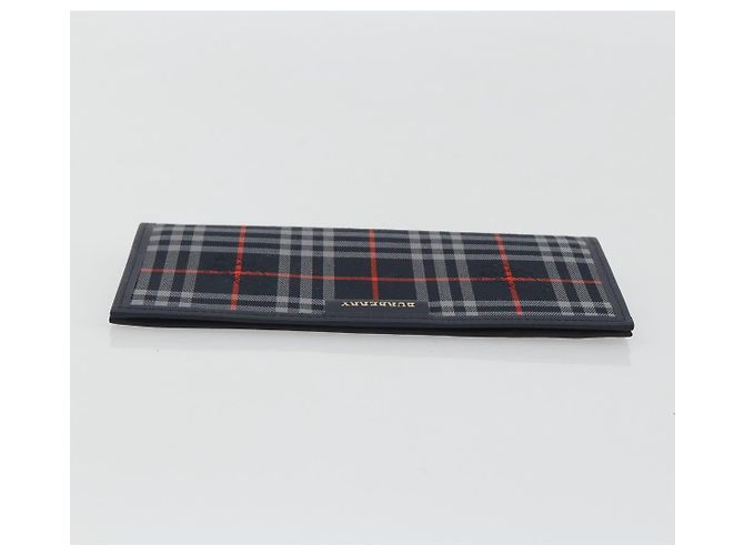 BURBERRY Nova Check Day Planner Cover Canvas Navy Auth 189993A Navy blue - view 4