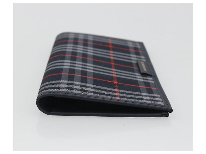 BURBERRY Nova Check Day Planner Cover Canvas Navy Auth 189993A Navy blue - view 7
