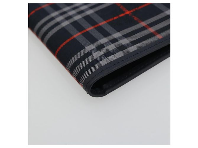 BURBERRY Nova Check Day Planner Cover Canvas Navy Auth 189993A Navy blue - view 9