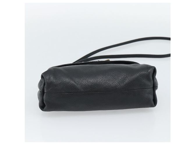 Chloé Borsa a tracolla Chloe in pelle nera e oro Auth mr2644 Nero D'oro - vista 9