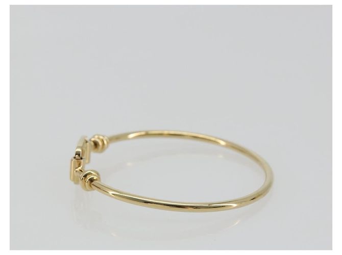 Bracciale Salvatore Ferragamo Vala in metallo Oro Autentico BA13850V - vista 4
