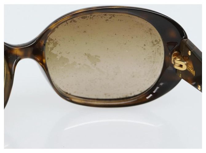 Occhiali da sole PRADA in plastica marrone e oro Auth BA14042 D'oro - vista 11