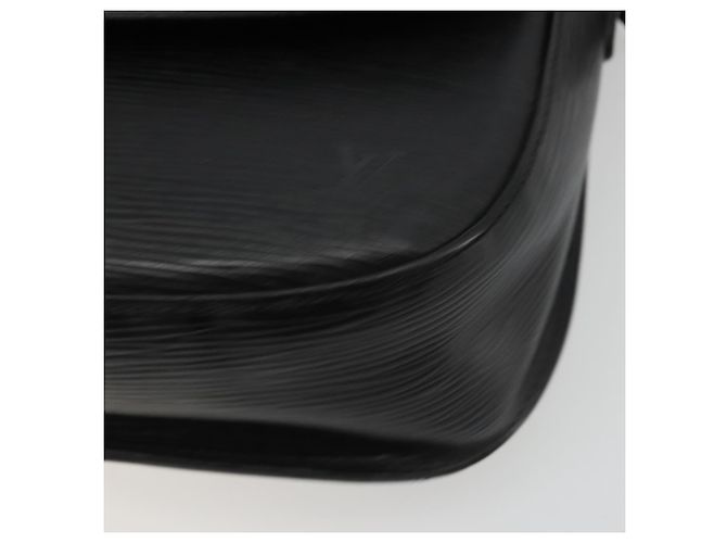 Borsa a Spalla LOUIS VUITTON Epi Saint Cloud GM Nera M52192 LV Auth BA13914 Nero - vista 10