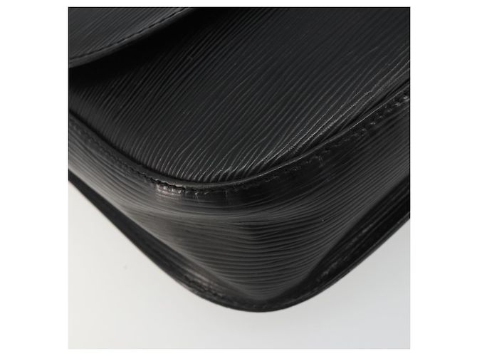 Borsa a Spalla LOUIS VUITTON Epi Saint Cloud GM Nera M52192 LV Auth BA13914 Nero - vista 11