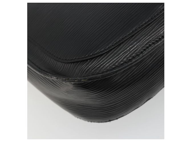 Borsa a Spalla LOUIS VUITTON Epi Saint Cloud GM Nera M52192 LV Auth BA13914 Nero - vista 13