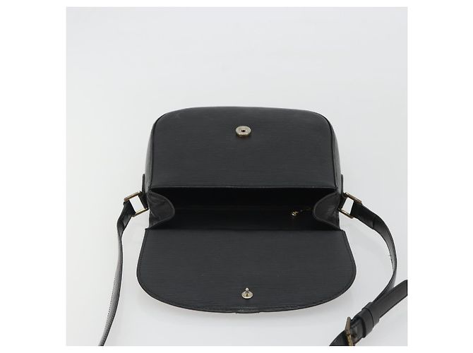 Borsa a Spalla LOUIS VUITTON Epi Saint Cloud GM Nera M52192 LV Auth BA13914 Nero - vista 15