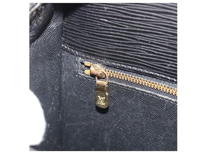 Borsa a Spalla LOUIS VUITTON Epi Saint Cloud GM Nera M52192 LV Auth BA13914 Nero - vista 22