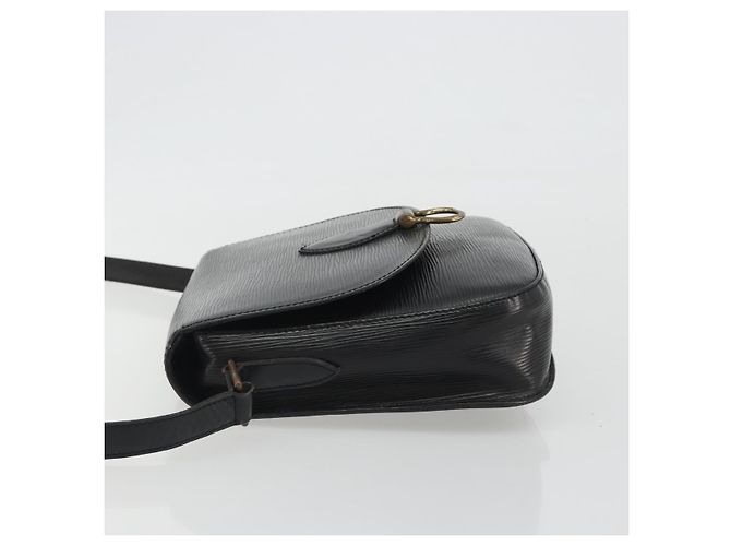 Borsa a Spalla LOUIS VUITTON Epi Saint Cloud GM Nera M52192 LV Auth BA13914 Nero - vista 5