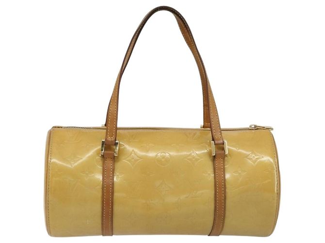 LOUIS VUITTON Borsa Monogram Vernis Bedford Beige M91006 LV Auth 190831 - vista 2