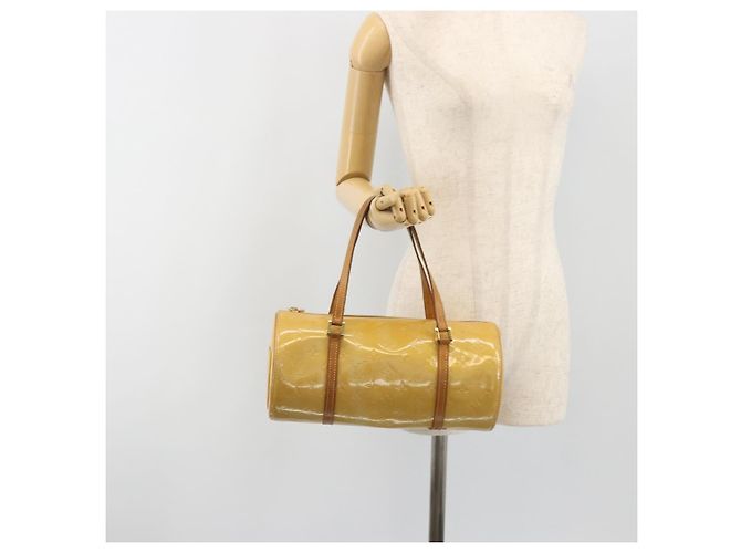LOUIS VUITTON Borsa Monogram Vernis Bedford Beige M91006 LV Auth 190831 - vista 21
