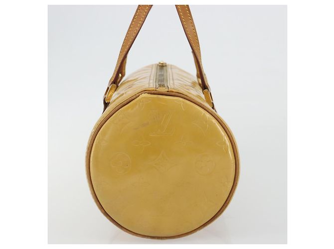 LOUIS VUITTON Borsa Monogram Vernis Bedford Beige M91006 LV Auth 190831 - vista 3
