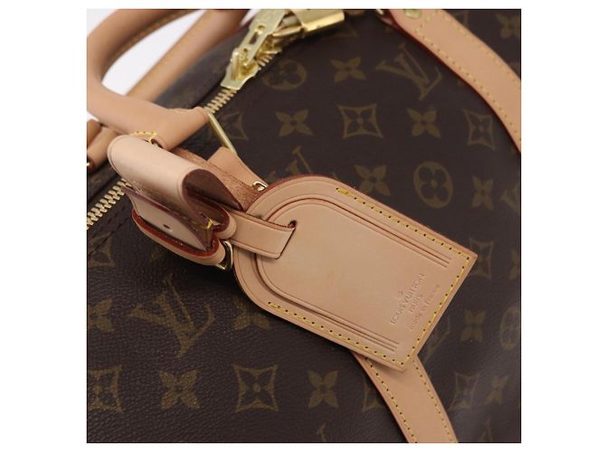 LOUIS VUITTON Monogram Keepall 50 Boston Bag M41426 LV Auth 190183SAV Monogramma - vista 15