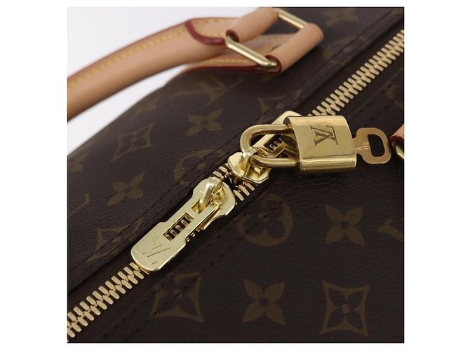 LOUIS VUITTON Monogram Keepall 50 Boston Bag M41426 LV Auth 190183SAV Monogramma - vista 16