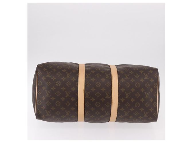 LOUIS VUITTON Monogram Keepall 50 Boston Bag M41426 LV Auth 190183SAV Monogramma - vista 9