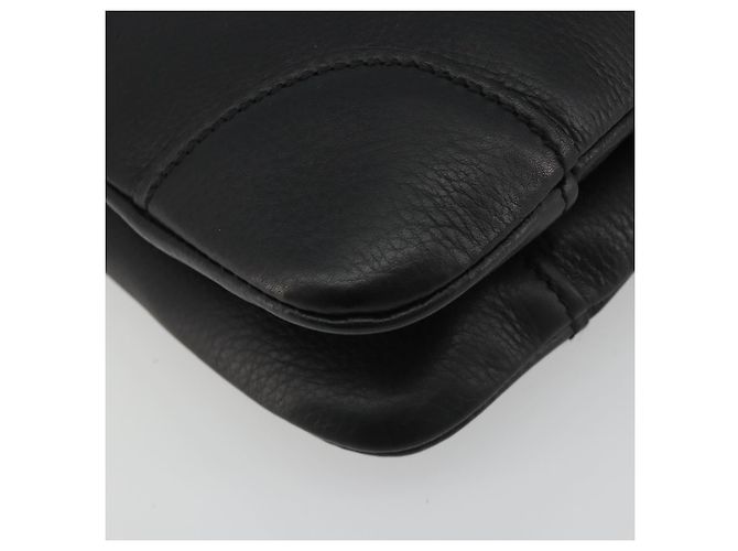 Borsa a Spalla GUCCI in Pelle Nera e Oro 108964 Auth BA13764V Nero D'oro - vista 11